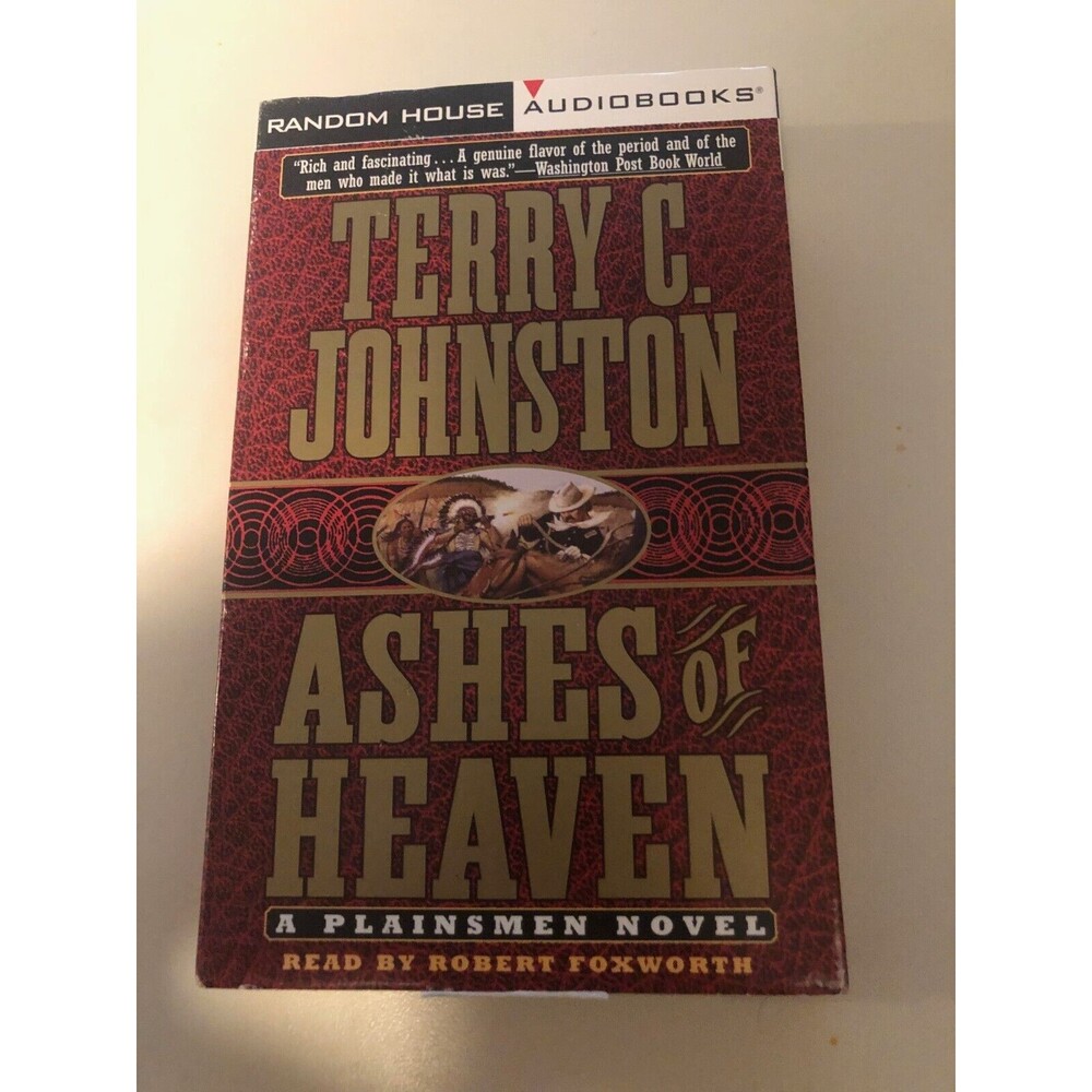 Ashes of Heaven - Terry C. Johnston -Audio Book (2 Cassette Tapes) -